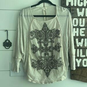 Anthropologie Meadow Rue top size small